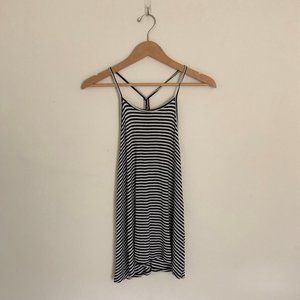 Old Navy | Black and White Striped Tank